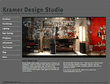 Tablet Screenshot of kramerdesignstudio.com